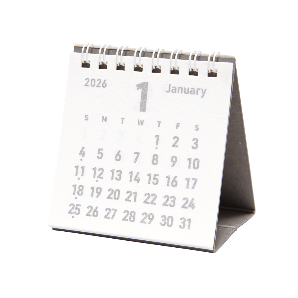 卓上カレンダー（JUNPAKU）