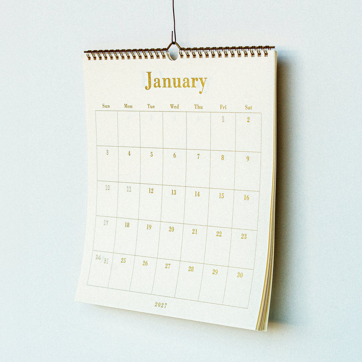 WALL CALENDAR  KAKIKOMI