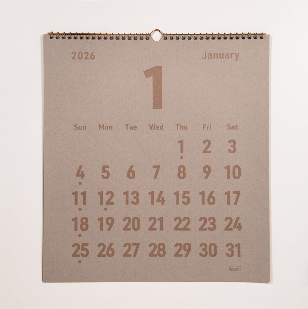 壁掛けカレンダー（TSURUBAMI）