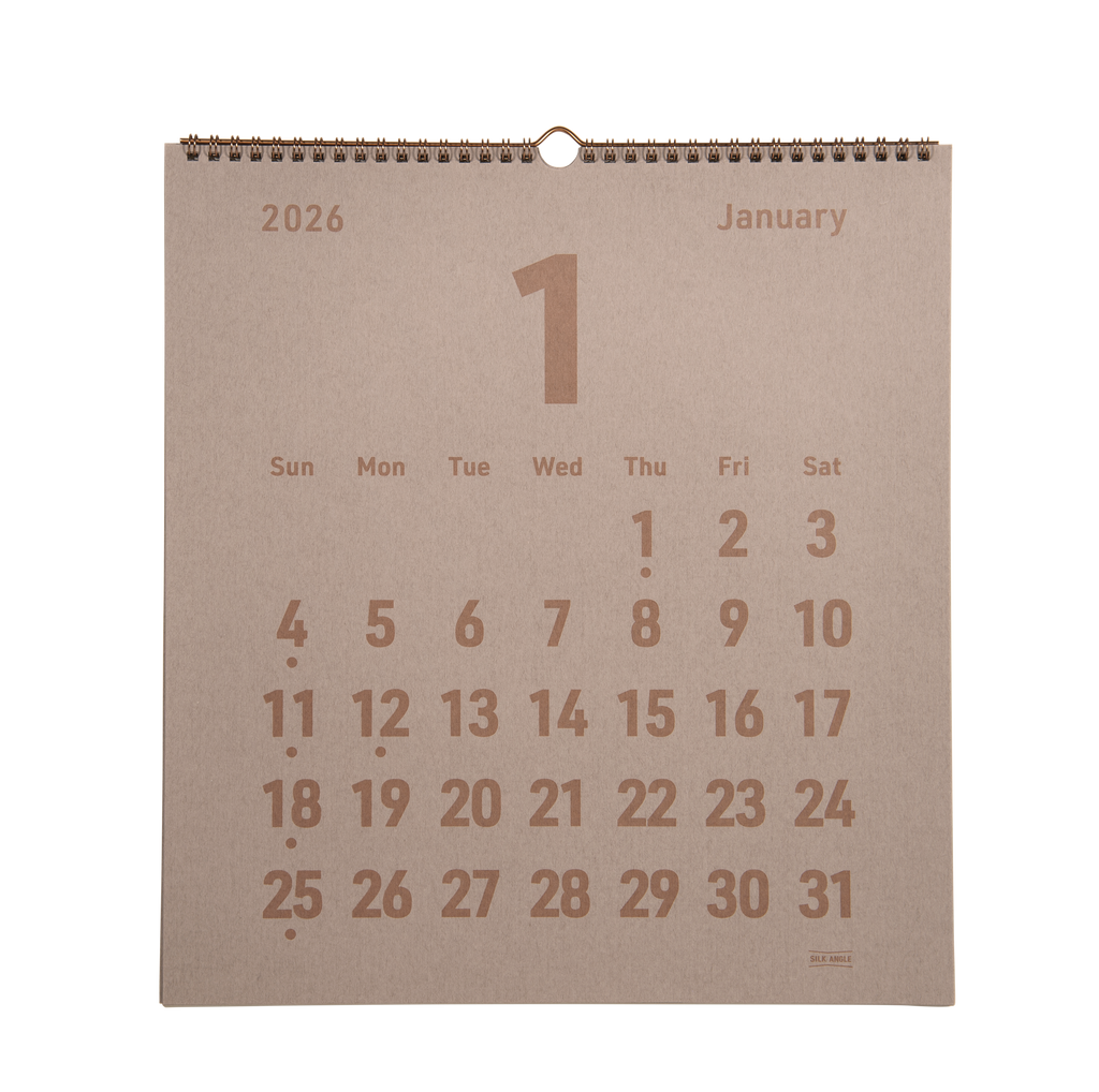 壁掛けカレンダー（TSURUBAMI）