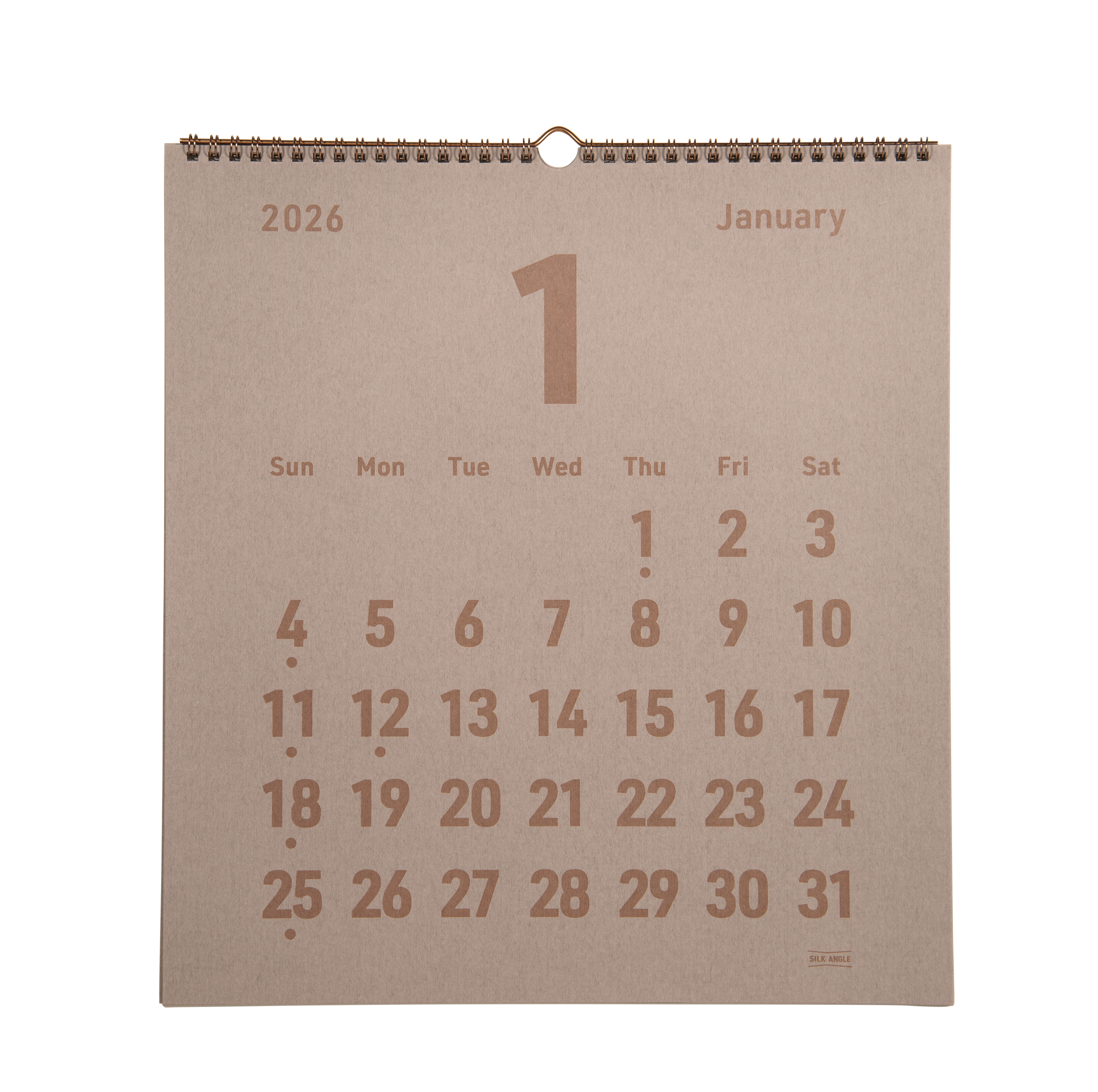 壁掛けカレンダー（TSURUBAMI）