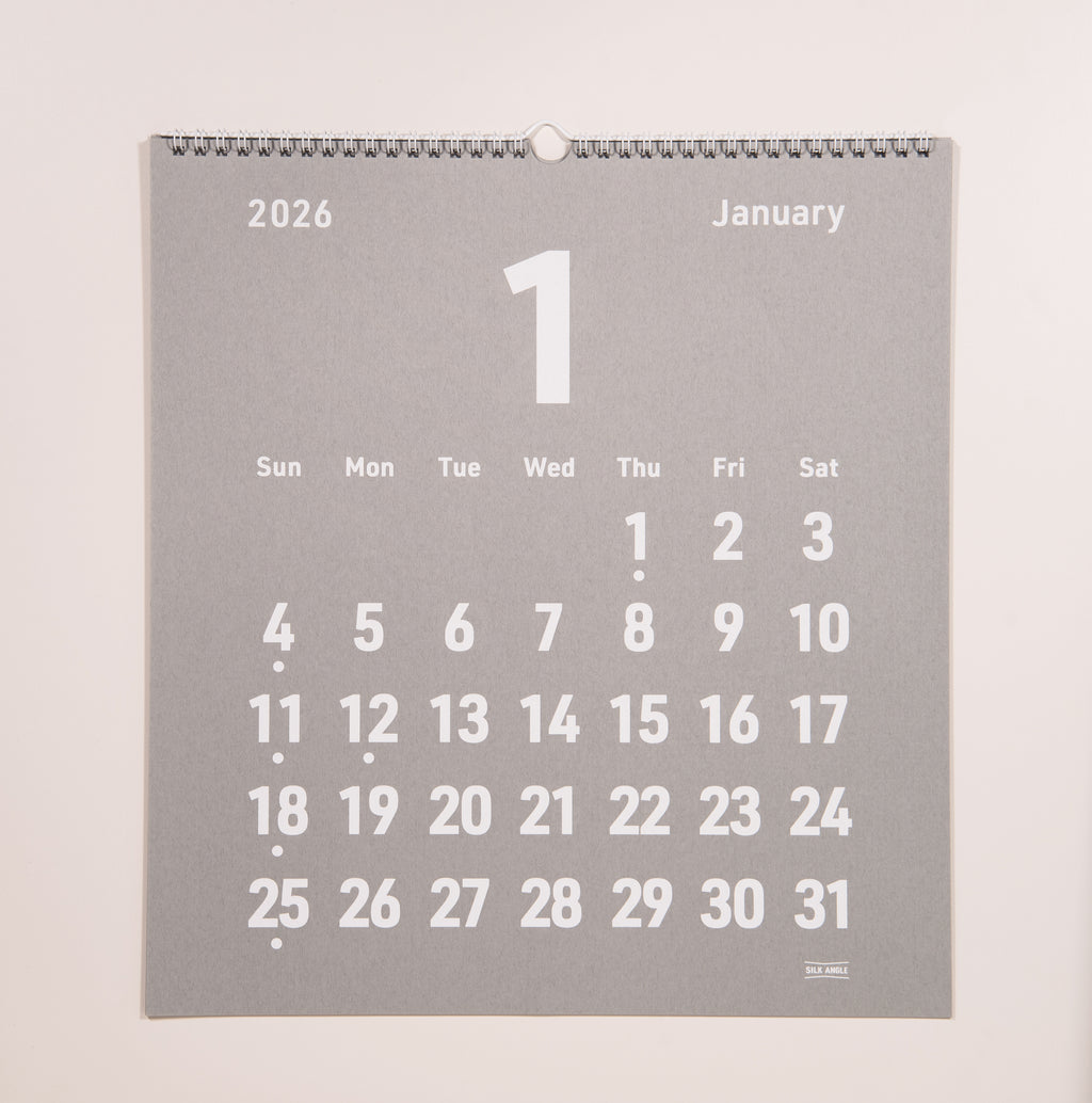 壁掛けカレンダー（GINNEZU）