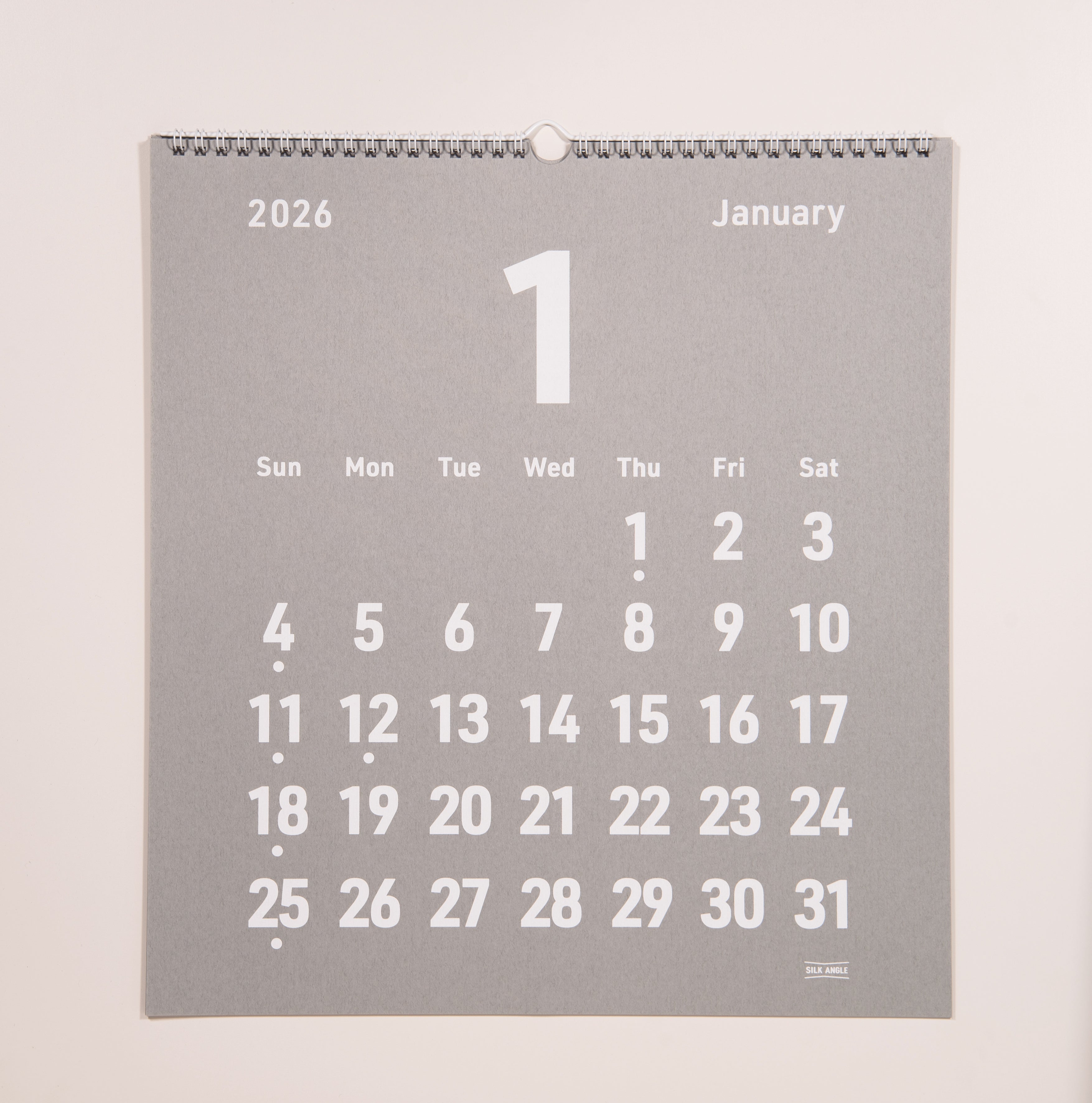 壁掛けカレンダー（GINNEZU）