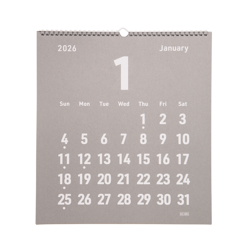 壁掛けカレンダー（GINNEZU）