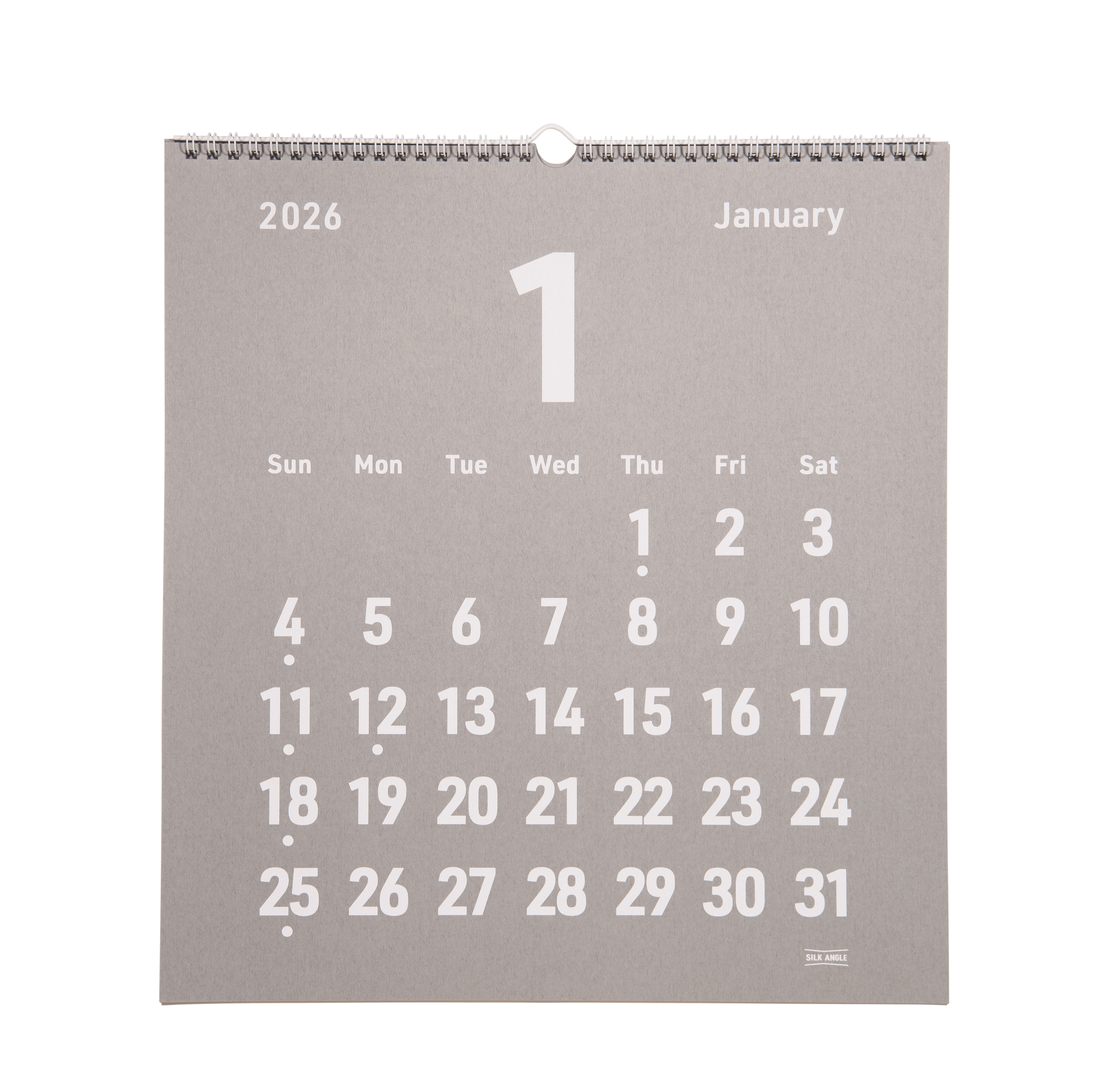 壁掛けカレンダー（GINNEZU）