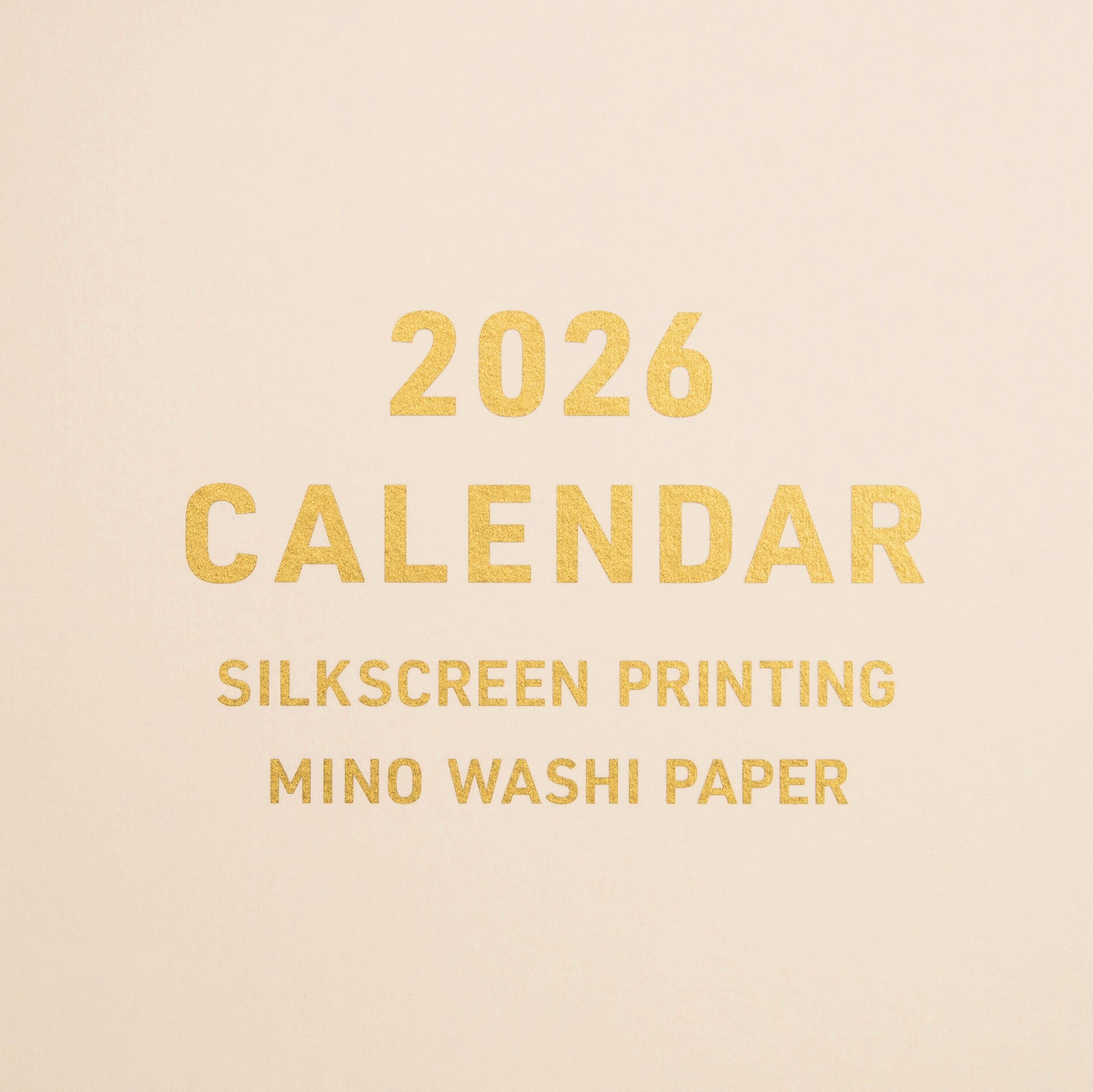 壁掛けカレンダー（KINARI）