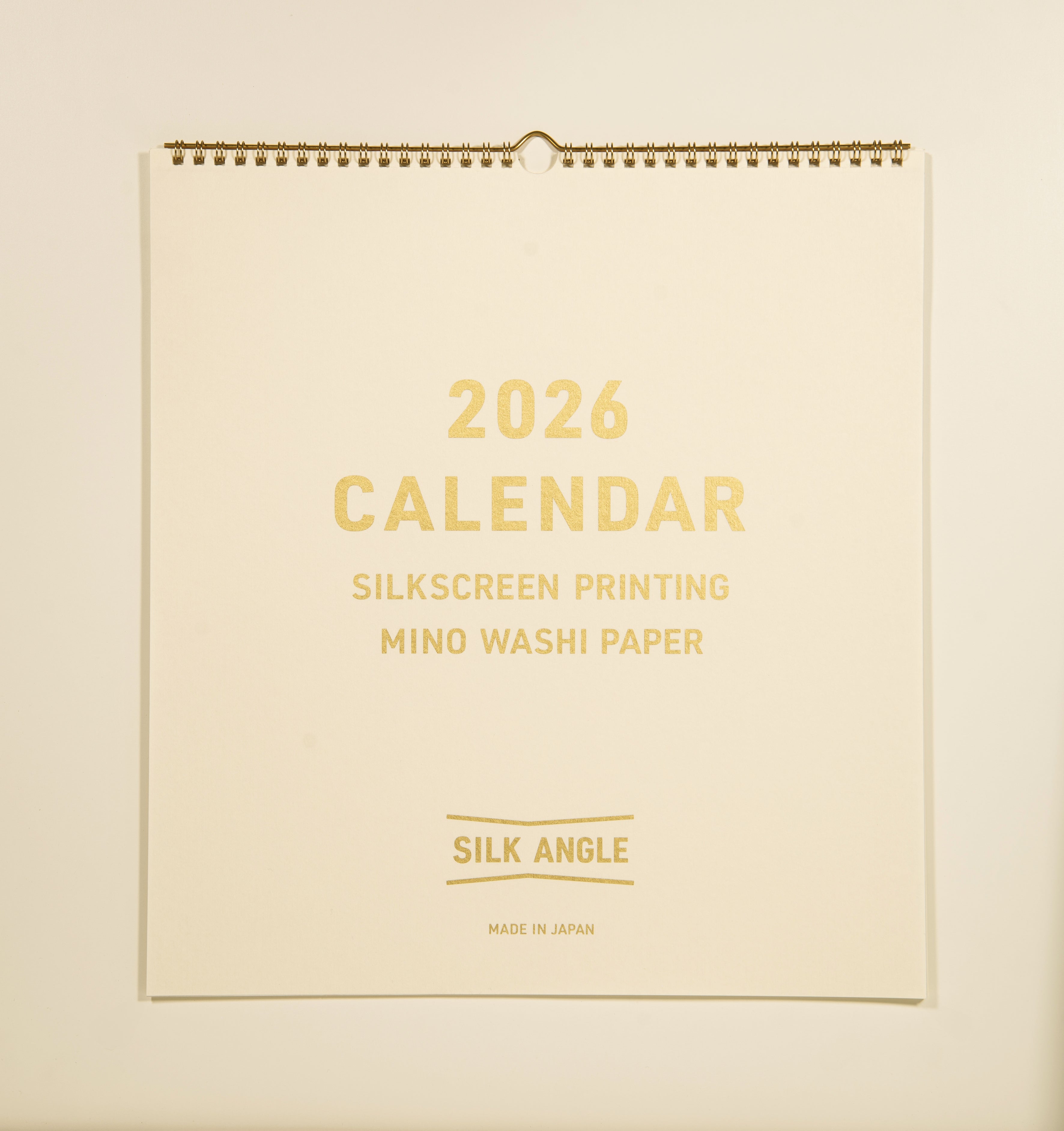 壁掛けカレンダー（KINARI）