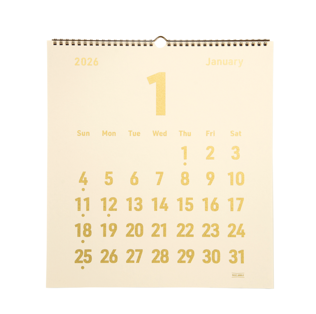 壁掛けカレンダー（KINARI）