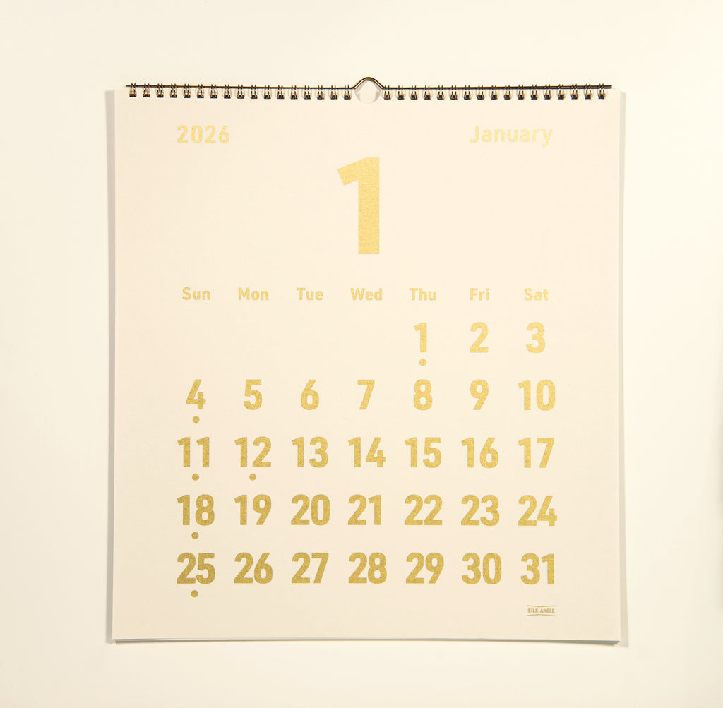 壁掛けカレンダー（KINARI）