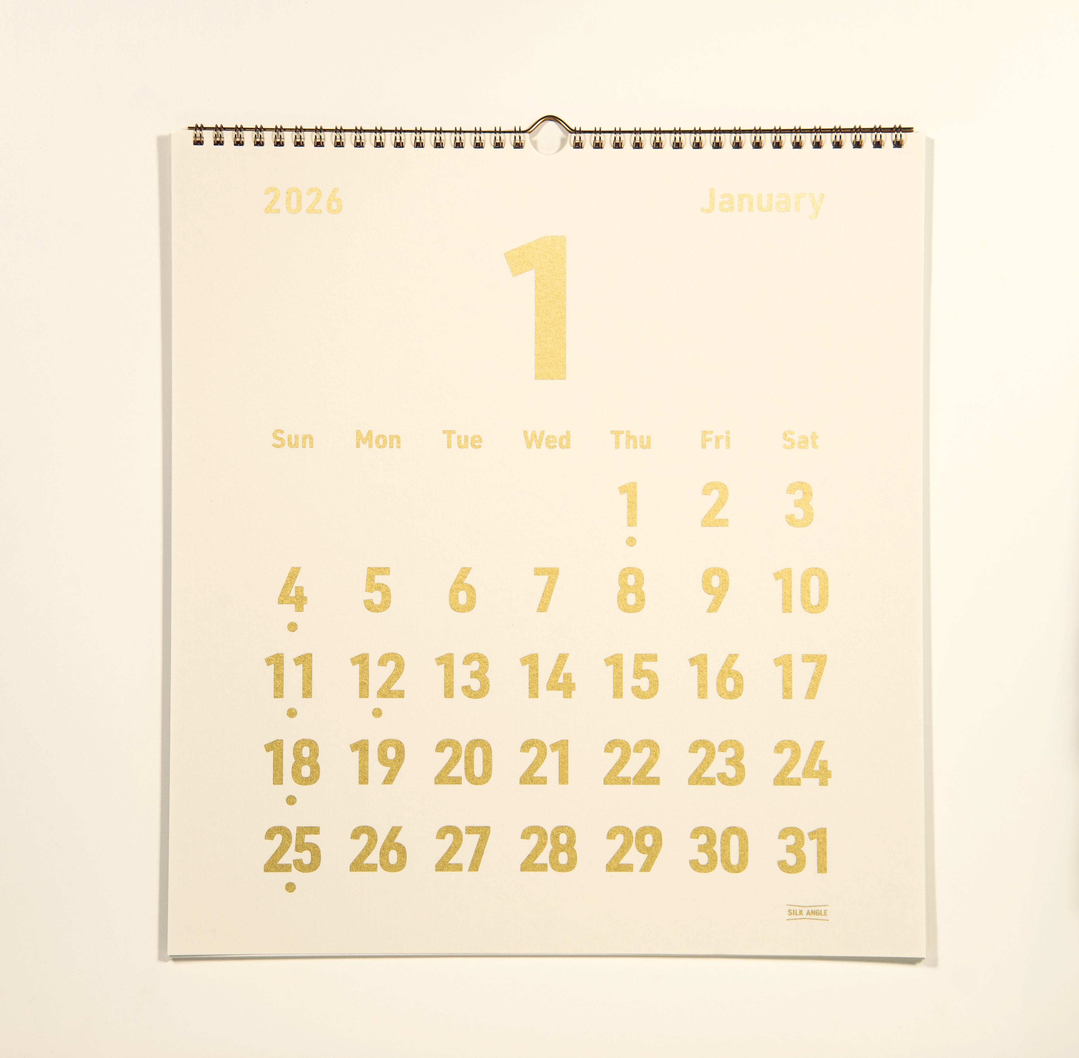 壁掛けカレンダー（KINARI）