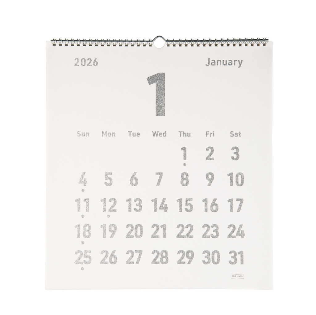 壁掛けカレンダー（JUNPAKU）