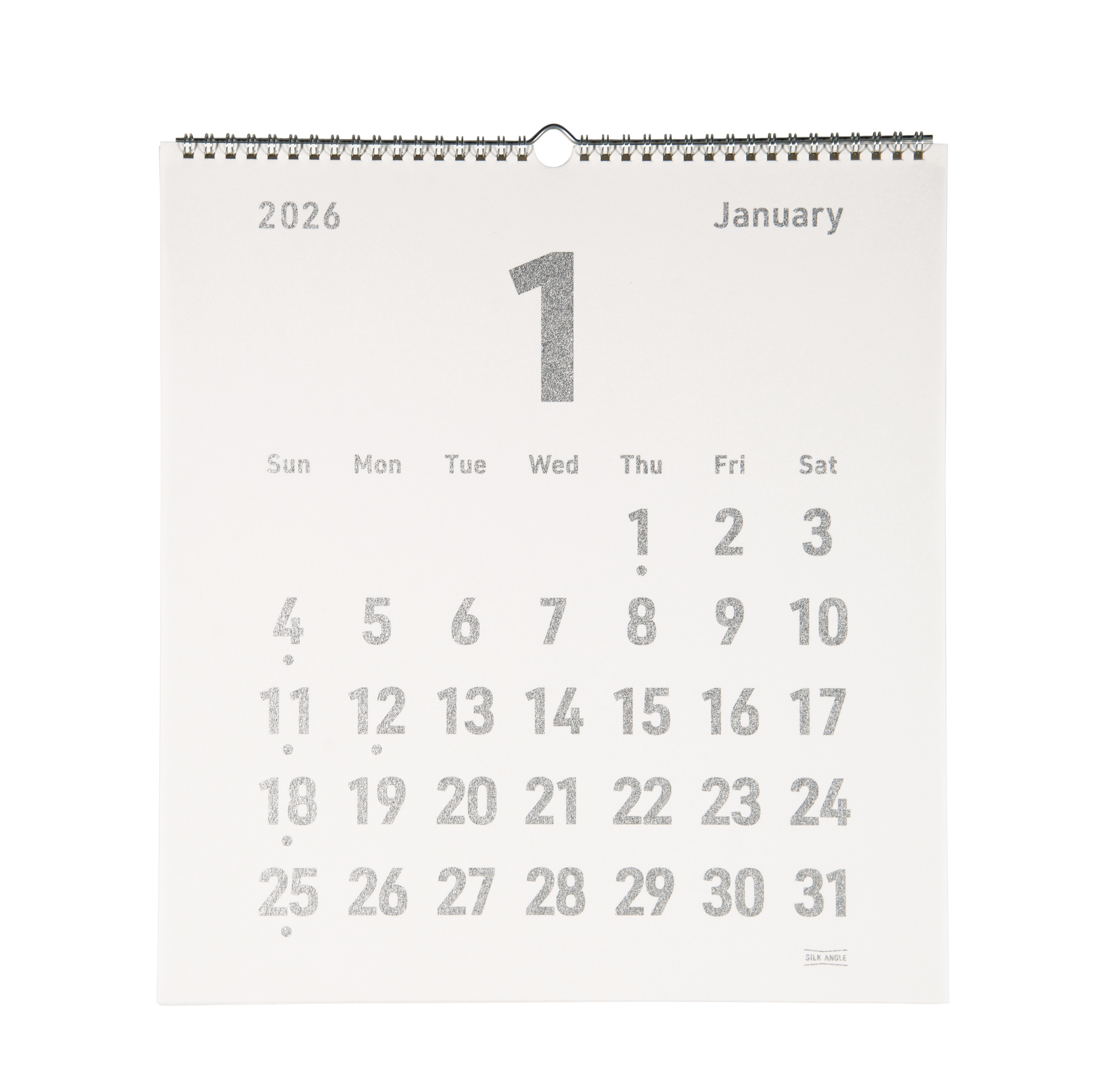 壁掛けカレンダー（JUNPAKU）